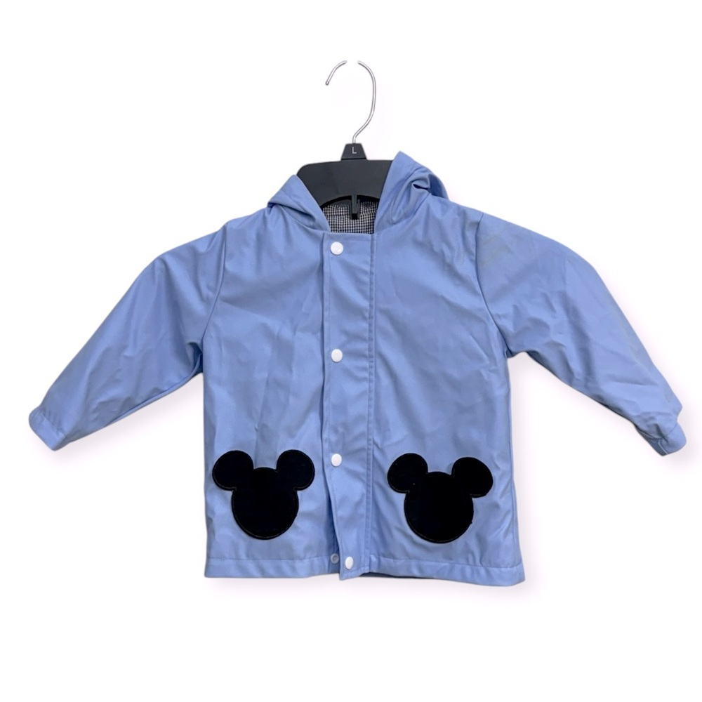 Little Red Wagon‎ Kids Blue Mickey Mouse Rain Jacket 18Mo
